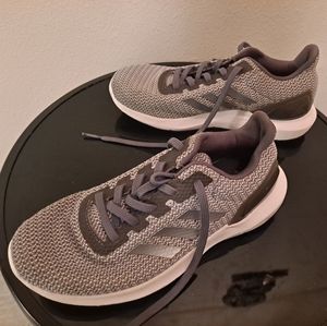 Silver/Grey Women's Adidas Trainer Shoes Size 8